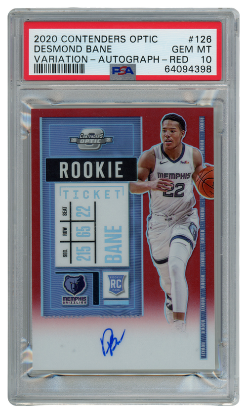 Desmond Bane trading card