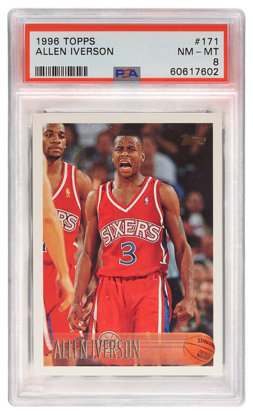 Allen Iverson trading card