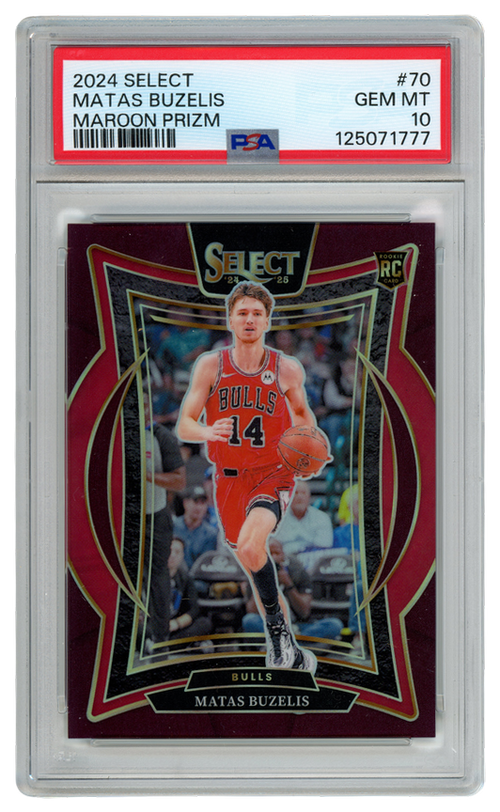 Matas Buzelis trading card