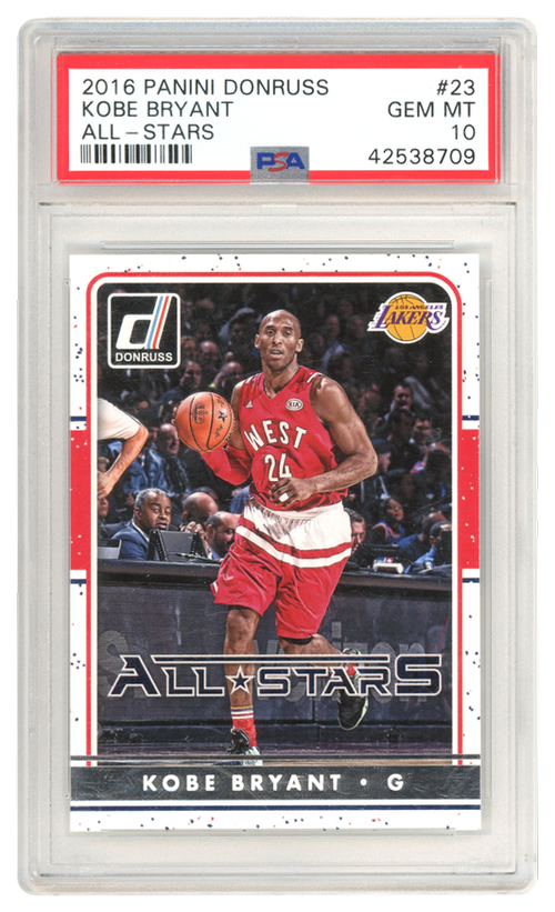 Kobe Bryant trading card