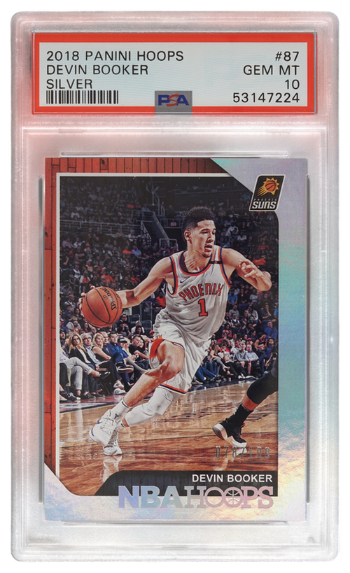 Devin Booker trading card