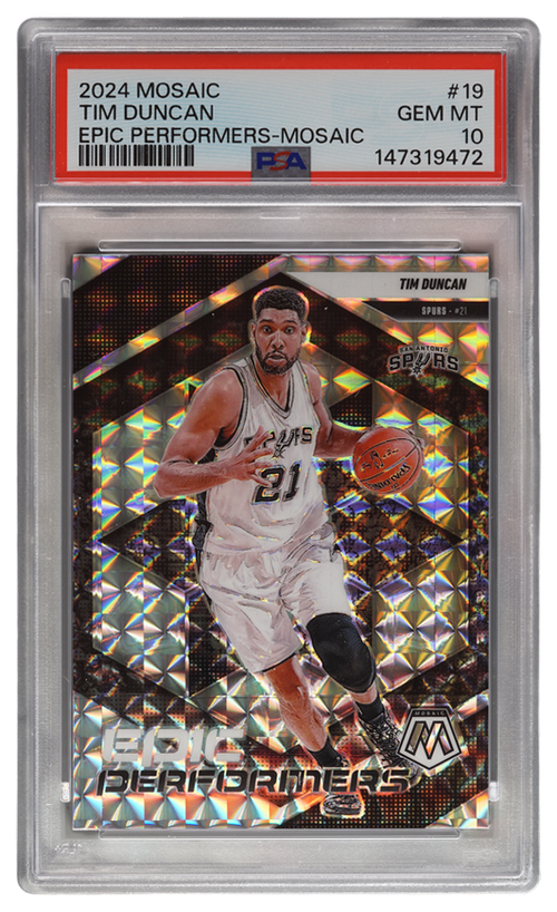 Tim Duncan trading card