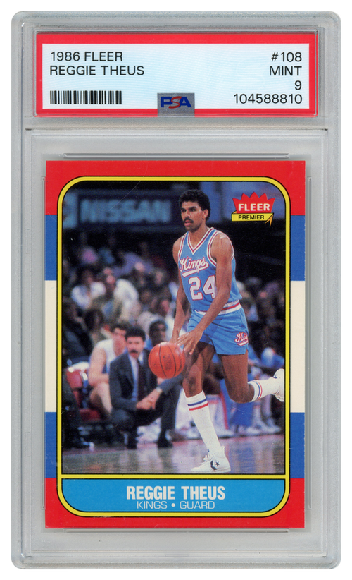 Reggie Theus trading card