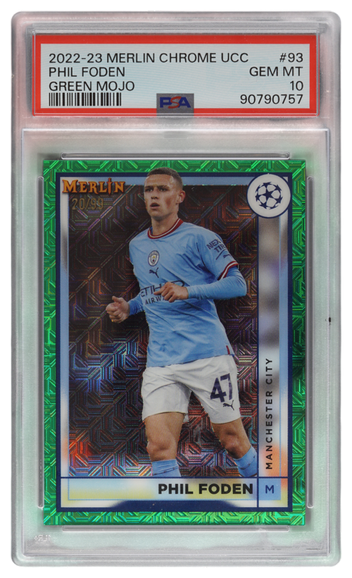 Phil Foden trading card
