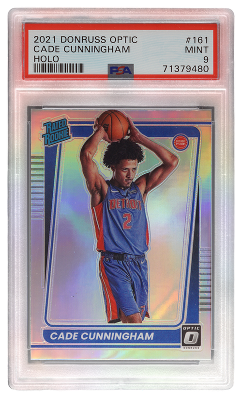 Cade Cunningham trading card