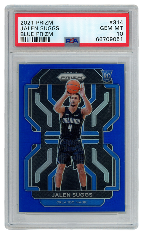 Jalen Suggs trading card