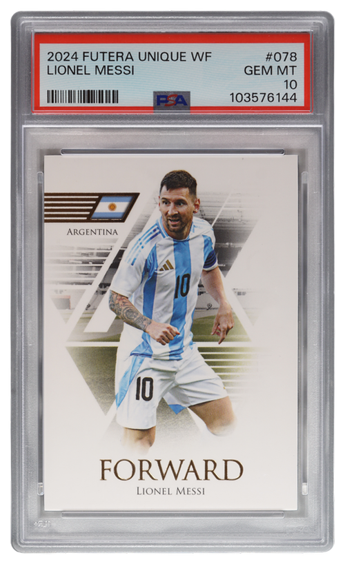 Lionel Messi trading card