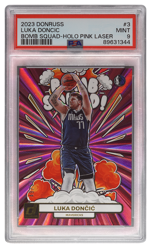 Luka Doncic trading card