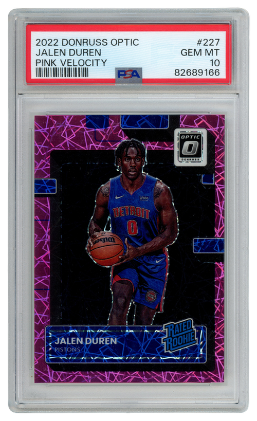 Jalen Duren trading card
