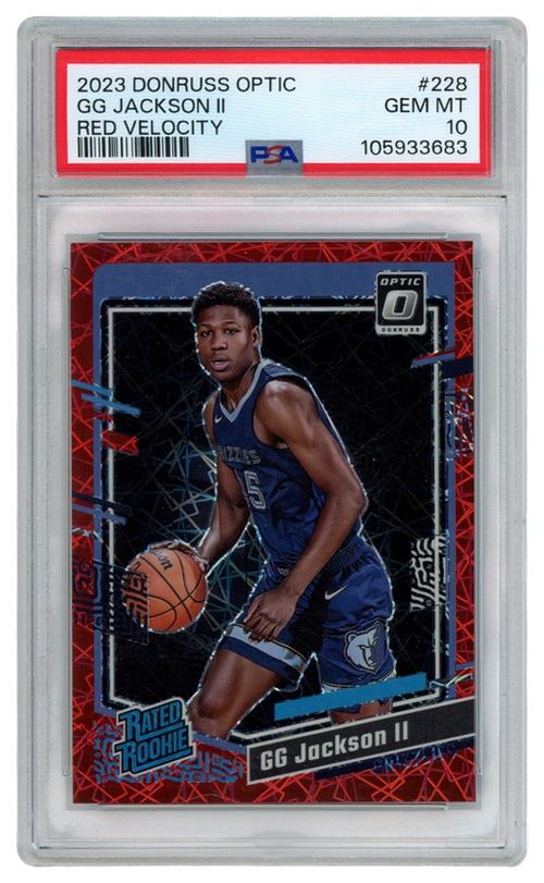GG Jackson II trading card