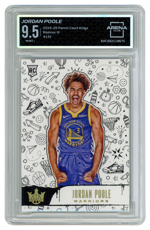Jordan Poole trading card