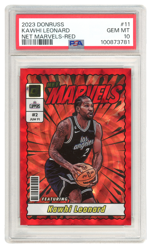 Kawhi Leonard trading card