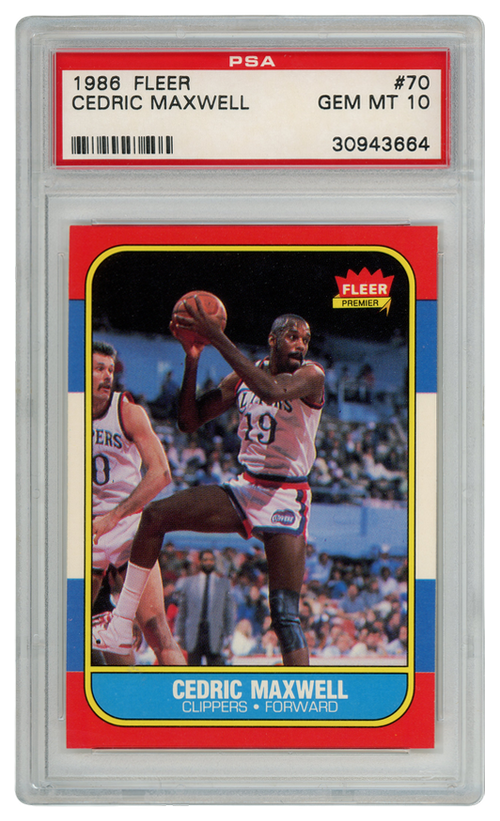 Cedric Maxwell trading card