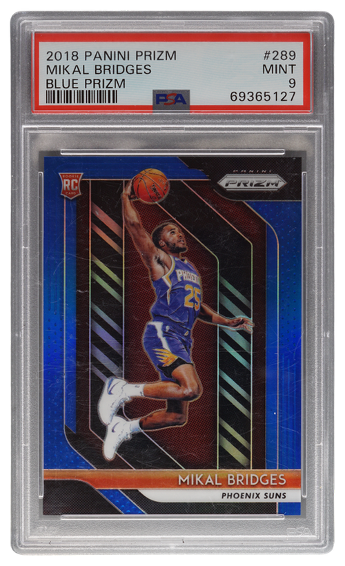Mikal Bridges trading card