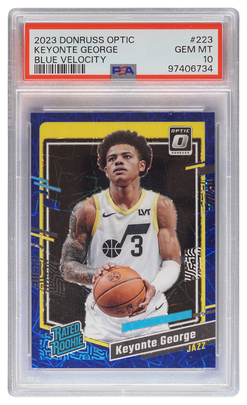 Keyonte George trading card