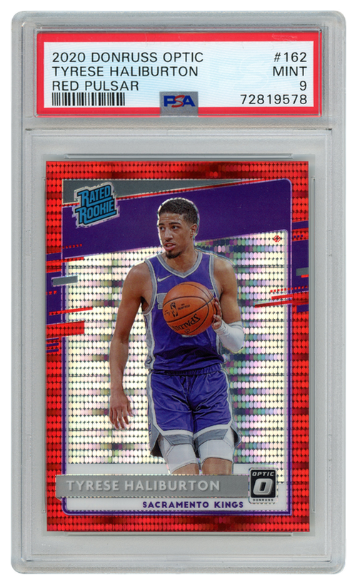 Tyrese Haliburton trading card