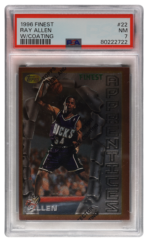 Ray Allen trading card