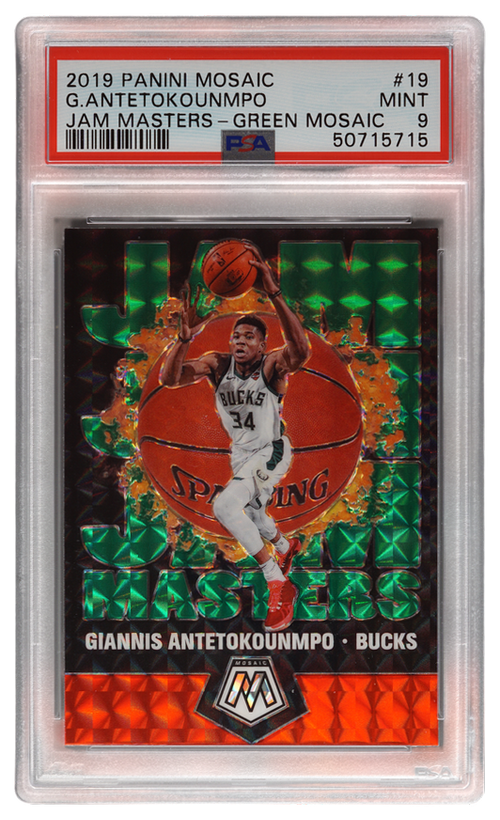 Giannis Antetokounmpo trading card