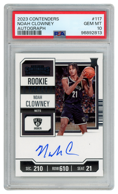 Noah Clowney trading card