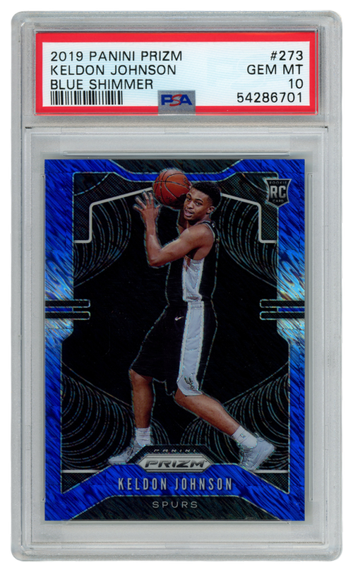 Keldon Johnson trading card