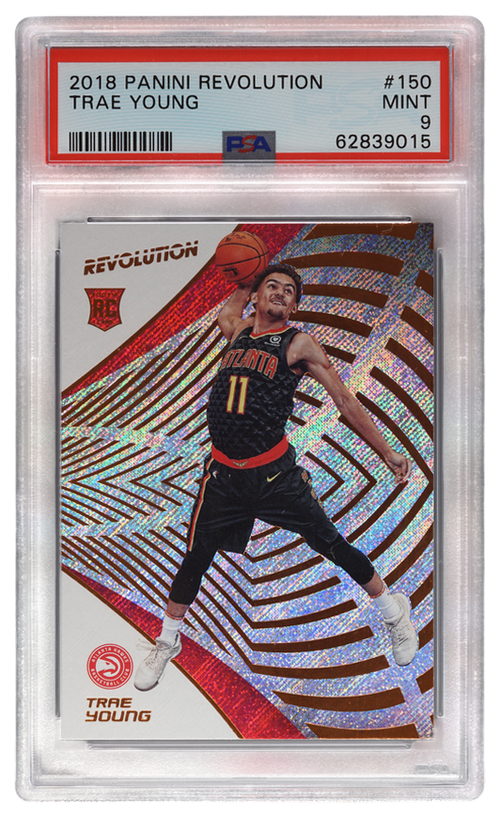 Trae Young trading card
