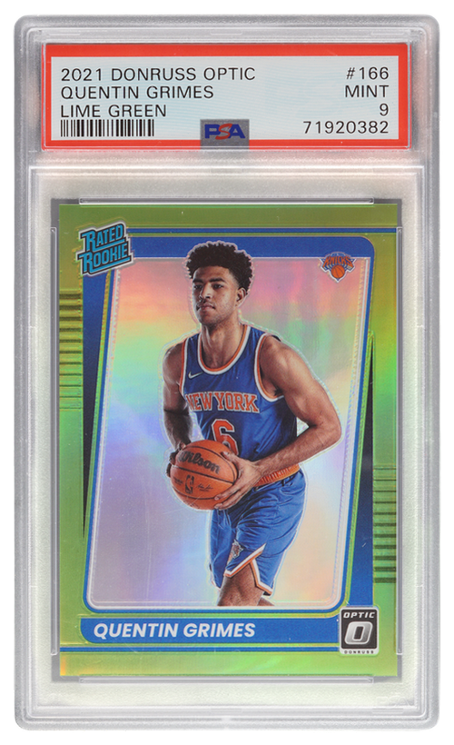 Quentin Grimes trading card