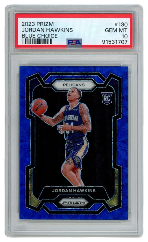 Jordan Hawkins trading card
