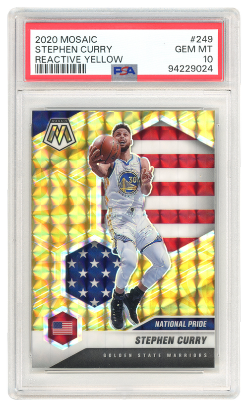Stephen Curry trading card