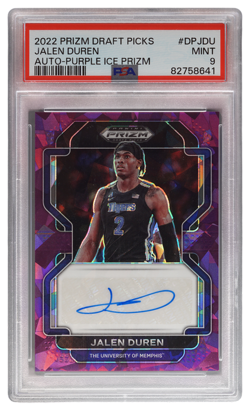 Jalen Duren trading card