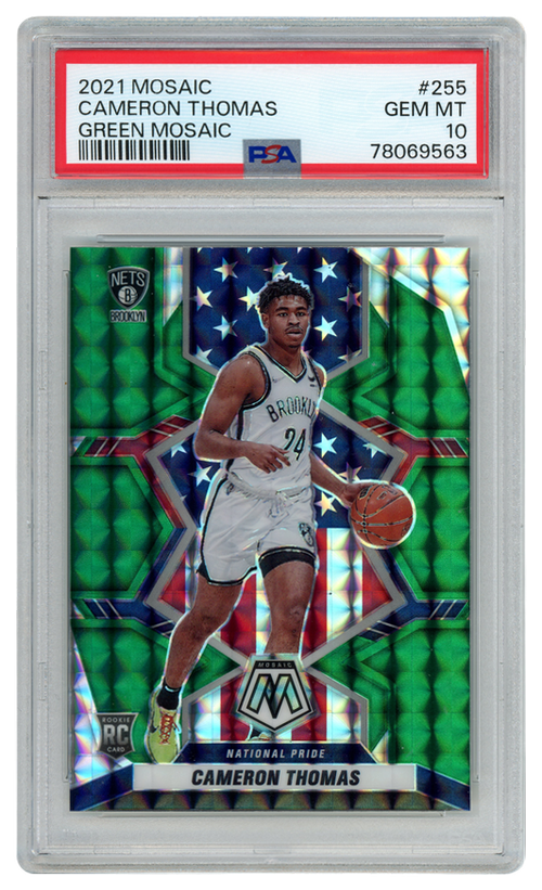 Cameron Thomas trading card