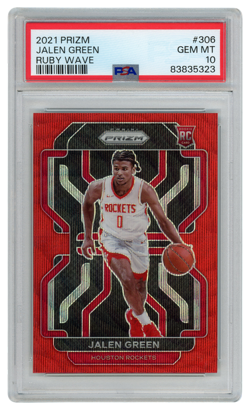 Jalen Green trading card