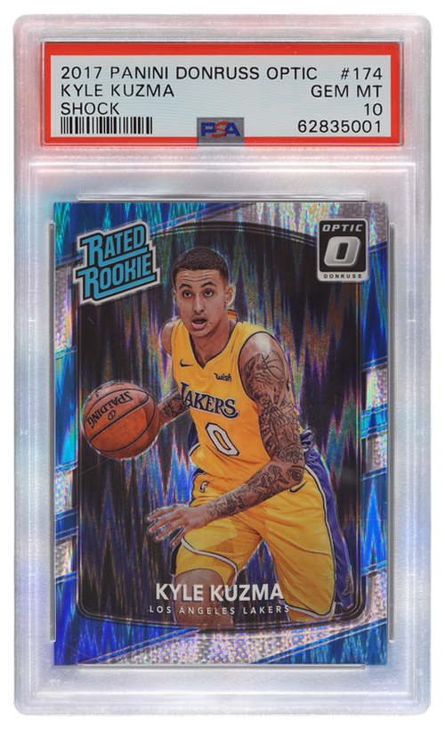 Kyle Kuzma trading card