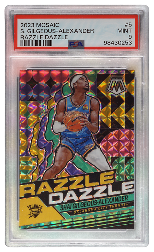 Shai Gilgeous-Alexander trading card