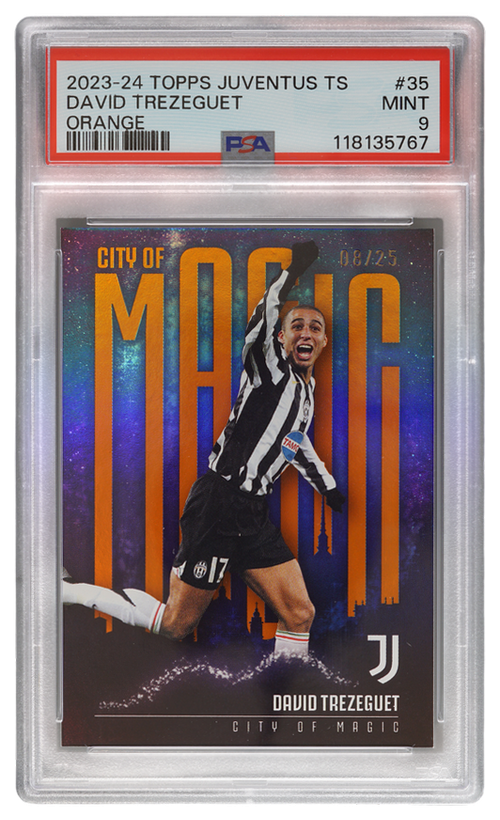 David Trézéguet trading card