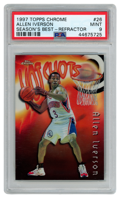 Allen Iverson trading card