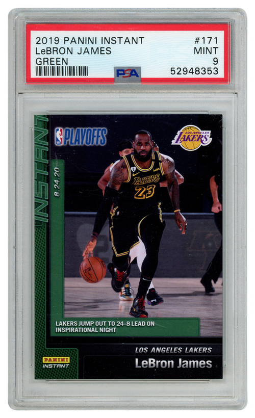 LeBron James trading card
