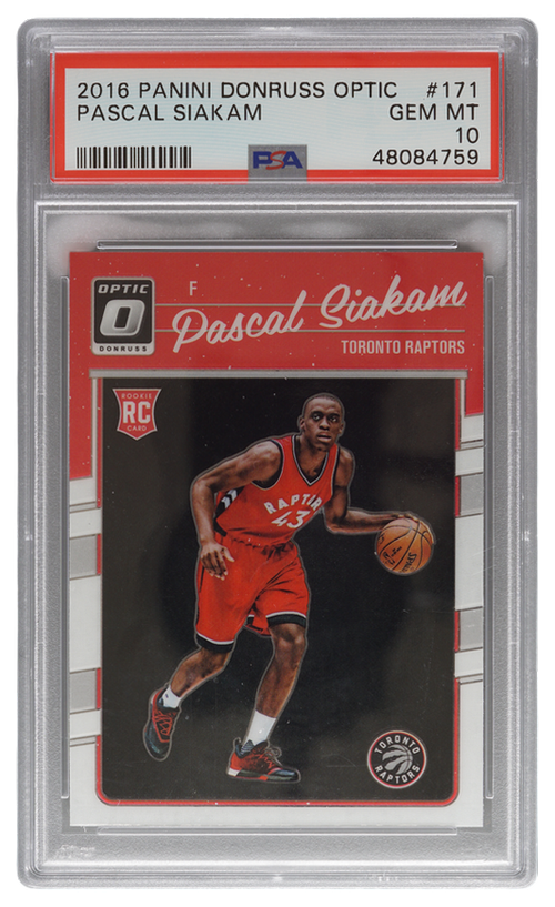 Pascal Siakam trading card