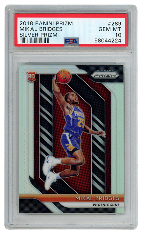 Mikal Bridges trading card
