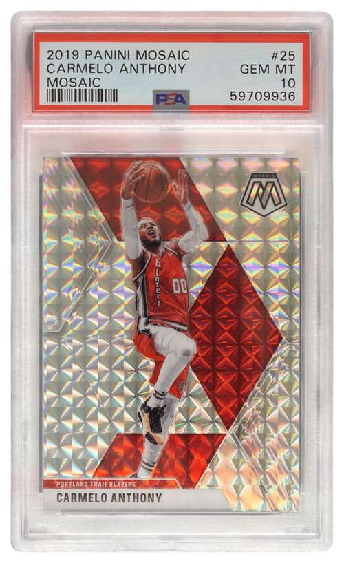 Carmelo Anthony trading card