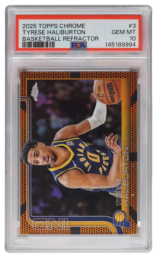 Tyrese Haliburton trading card