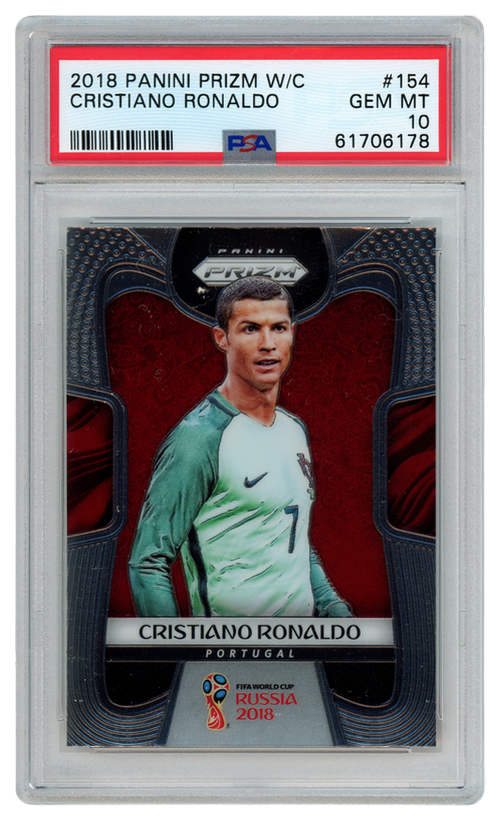 Cristiano Ronaldo trading card