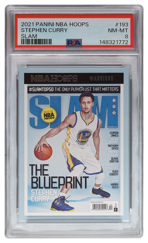 Stephen Curry trading card