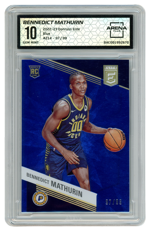 Bennedict Mathurin trading card