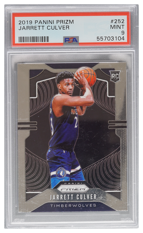 Jarrett Culver trading card