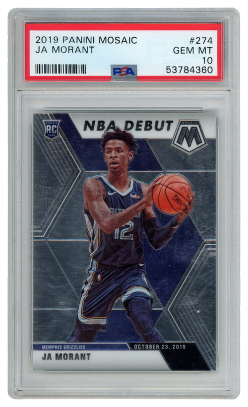 Ja Morant trading card