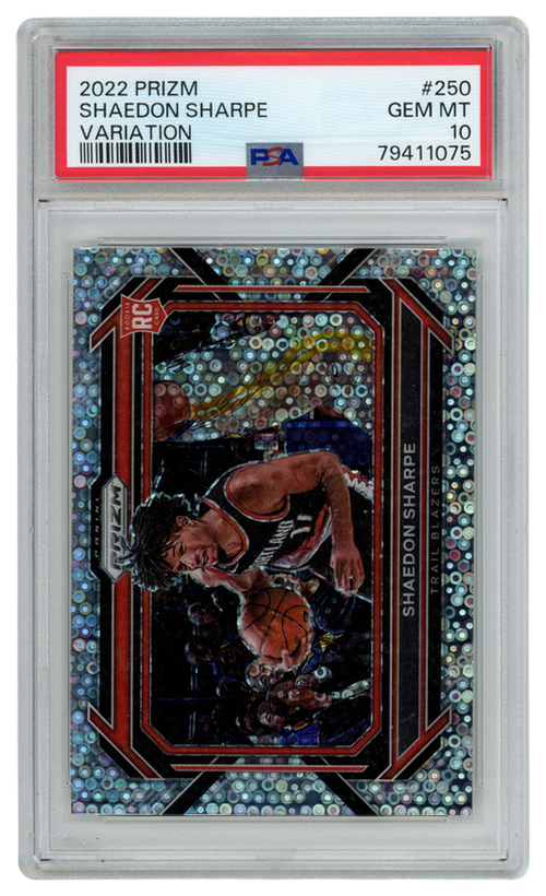 Shaedon Sharpe trading card