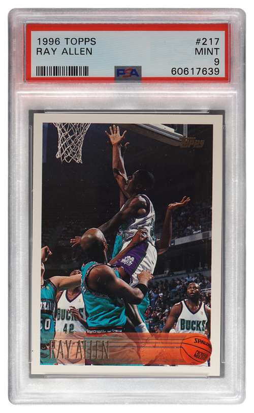 Ray Allen trading card