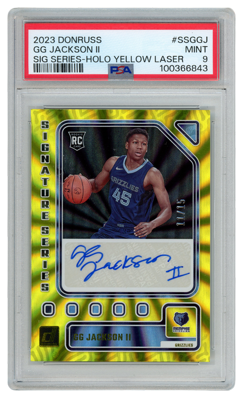 GG Jackson II trading card