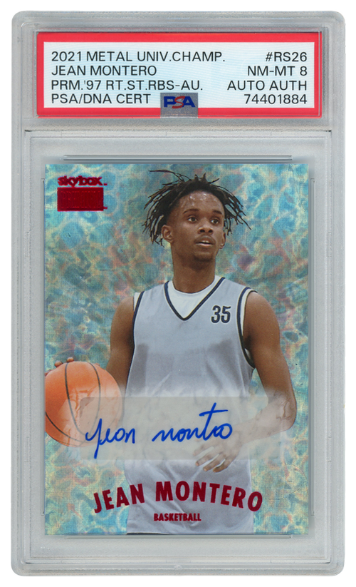 Jean Montero trading card