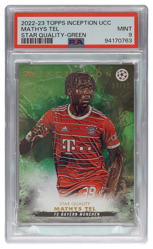 Mathys Tel trading card